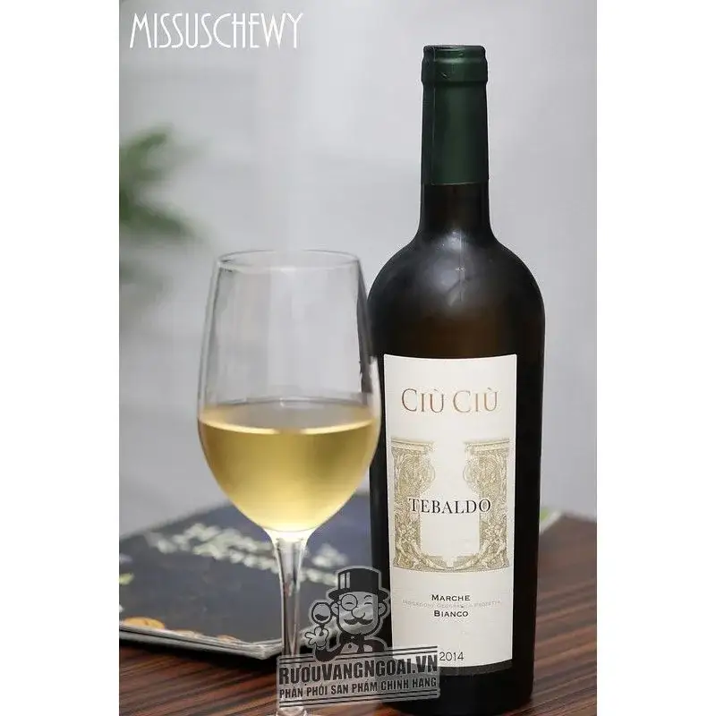 Vang Ý CIÙ CIÙ TEBALDO MARCHE BIANCO