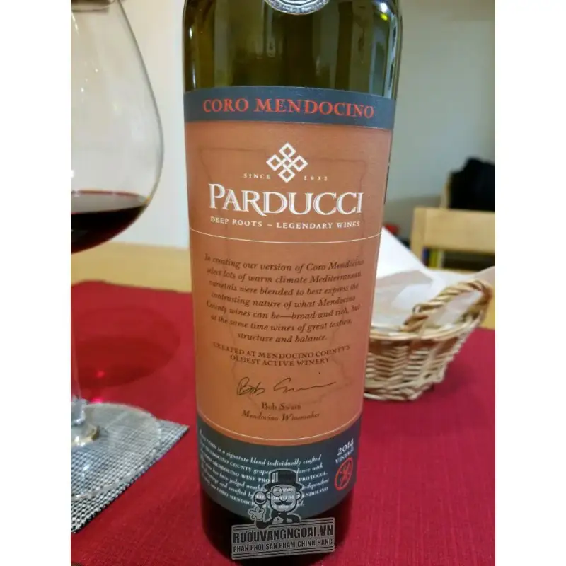 Vang Mỹ Parducci Coro Mendocino Blend