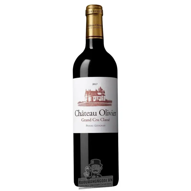 Vang Pháp Chateau Olivier Crus Classe Pessac Leognan