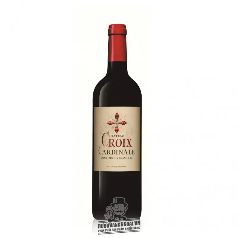 Vang Pháp Chateau Croix Cardinale Saint Emilion Grand Cru 93 điểm thượng hạng