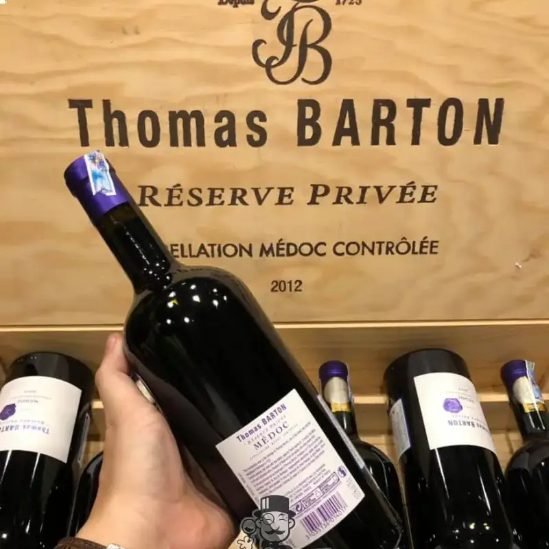 Mua barton reserve privee medoc label giá rẻ tại Sài Gòn