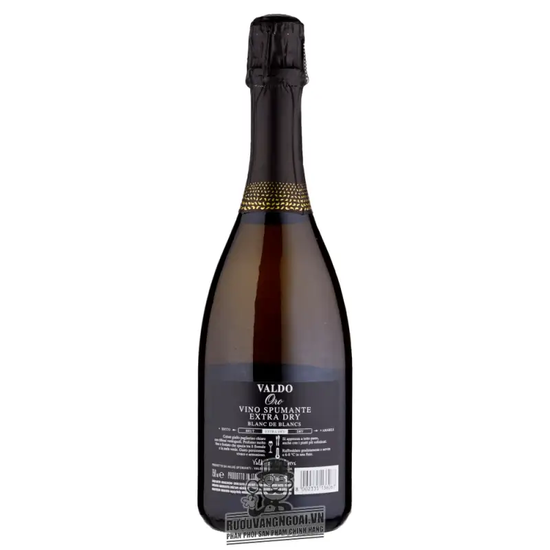 Vang nổ Ý Valdo Oro Blanc De Blancs Spumante Extra Dry Cao cấp