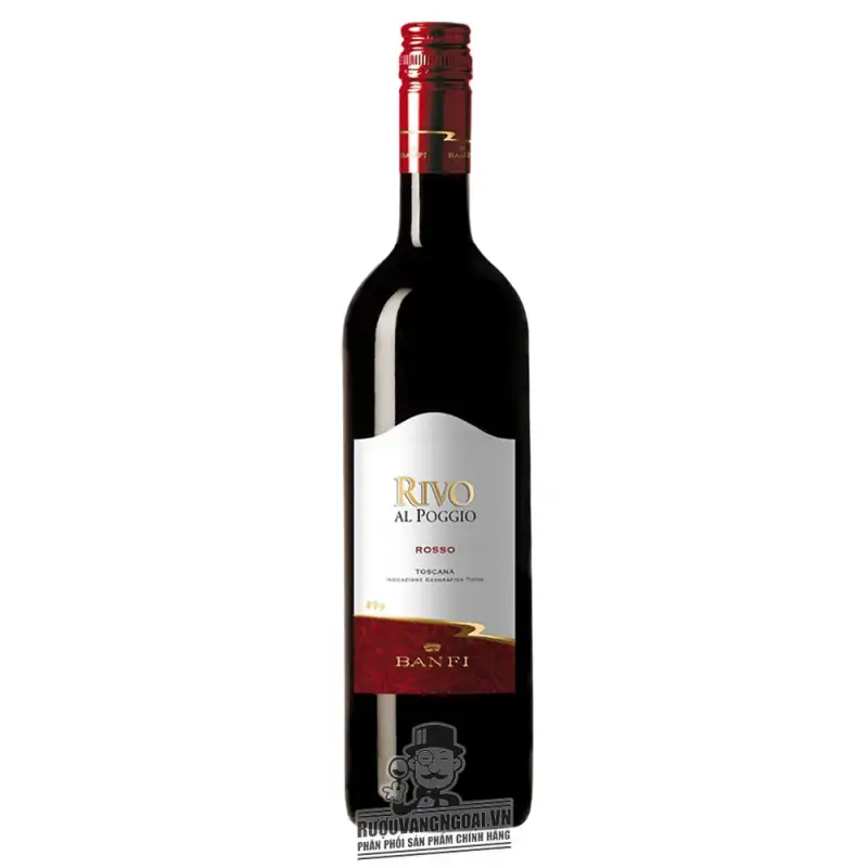 Vang Ý Rivo Al Poggio Rosso Banfi