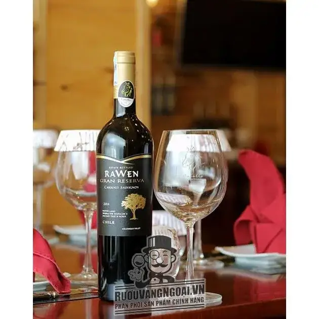 Vang Chile Rawen Gran Reserva Cabernet Sauvignon