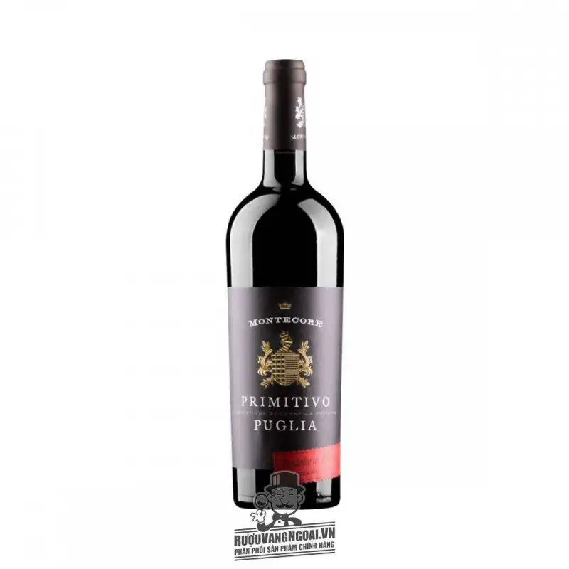 Rượu Vang Ý Montecore Primitivo I.G.P uống ngon