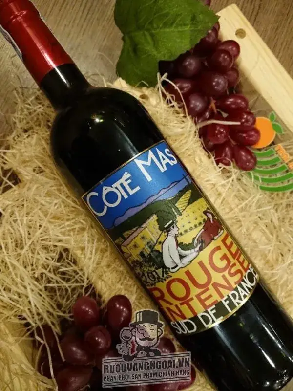 Vang Pháp COTE MAS ROUGE INTENSE SUD DE FRANCE