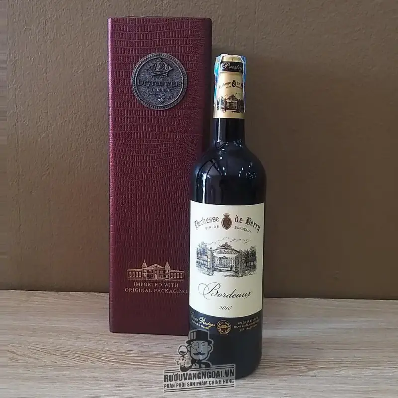 Rượu Vang Pháp Duchesse De Berry Bordeaux uống ngon