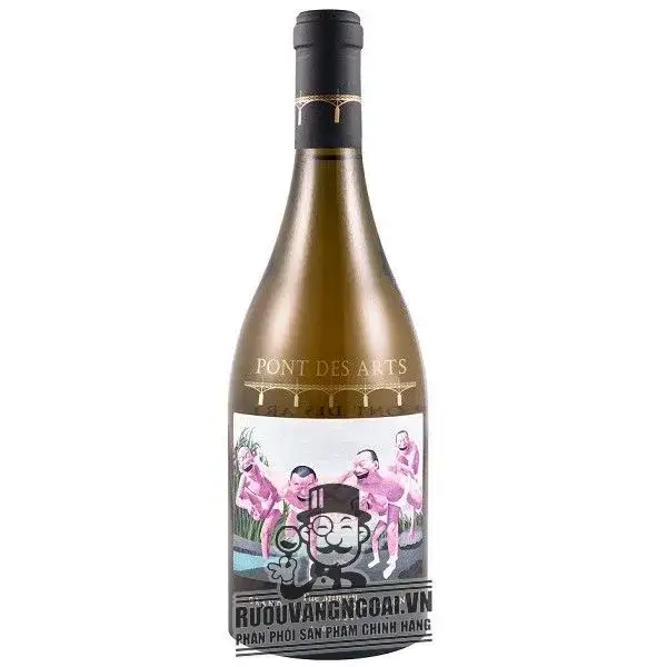 Vang Pháp Pont des Arts Yue Minjun Bourgogne Meursault