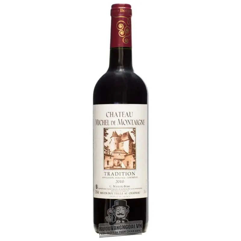 Vang Pháp Chateau Michel de Montaigne Tradition uống ngon