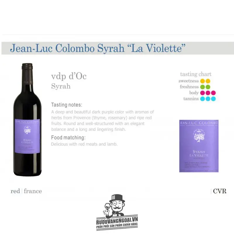 Mua vang phap jean luc colombo la violette syrah ở đâu giá rẻ nhất