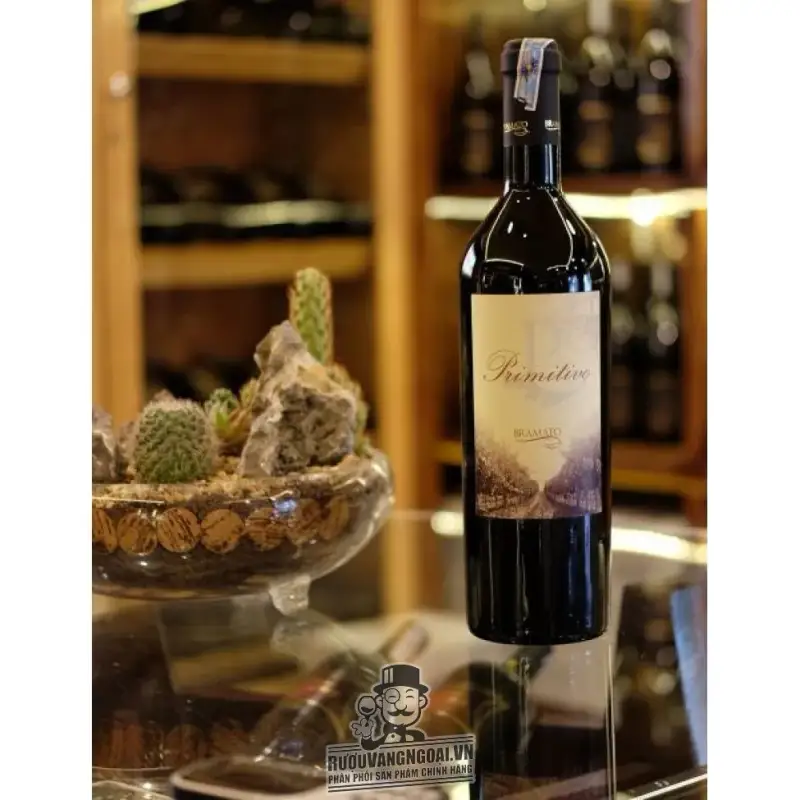 Vang Ý PRIMITIVO BRAMATO 18 độ thượng hạng