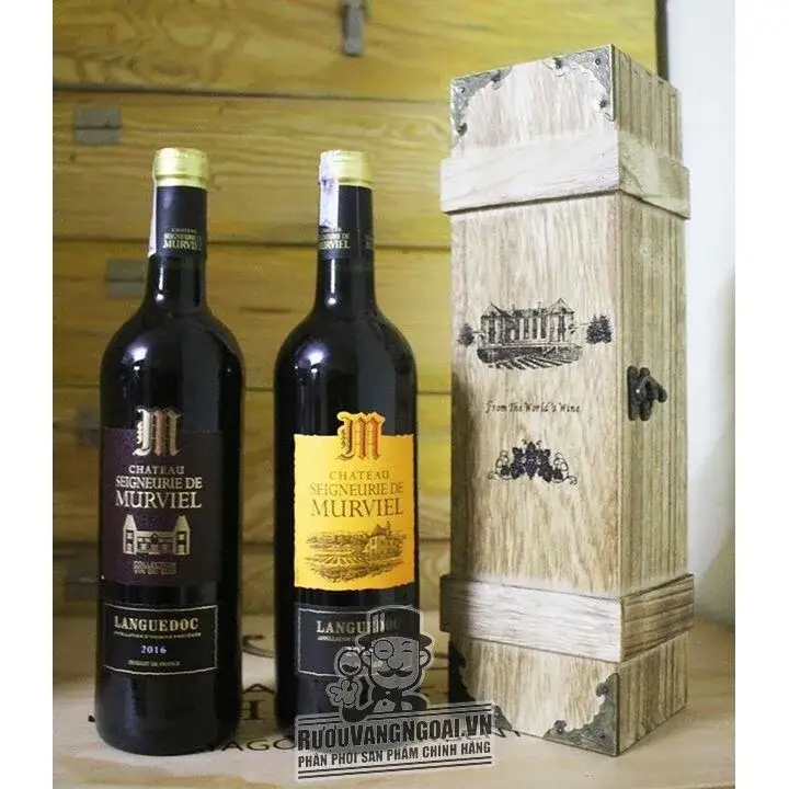 VANG PHÁP CHATEAU SEIGNEURIE DE MURVIEL LANGUEDOC