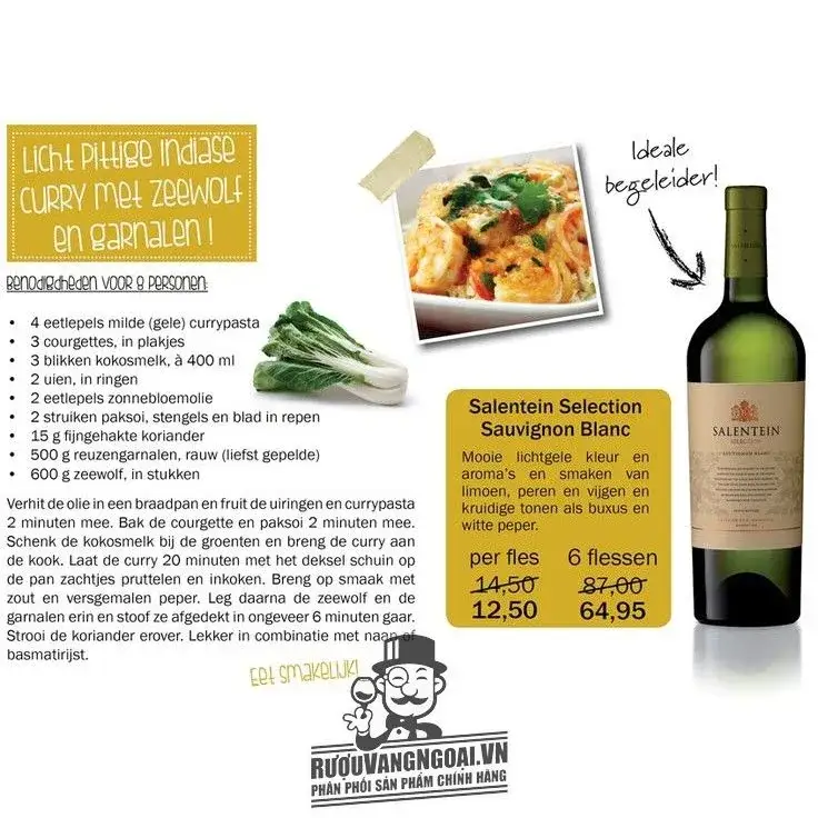 Vang Argentina Salentein Selection Sauvignon Blanc