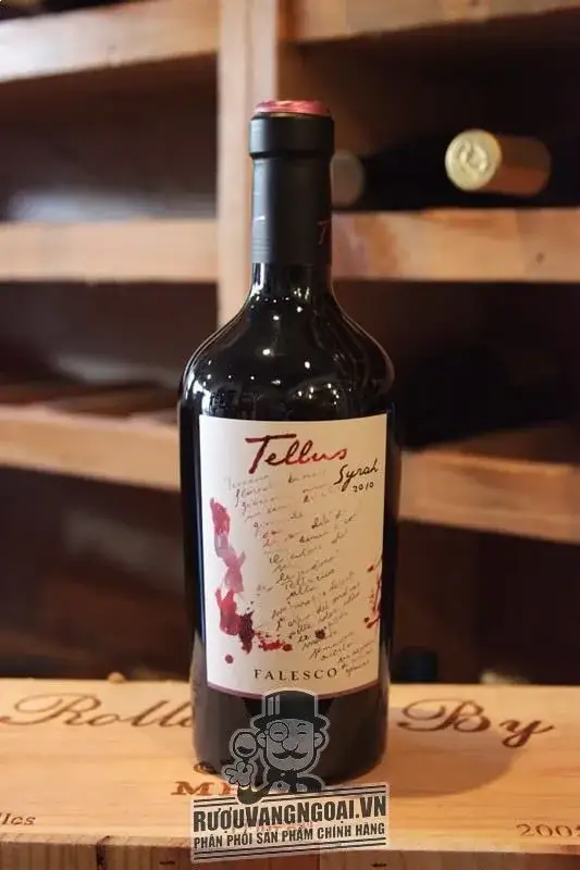Vang Ý Falesco Tellus Syrah Lazio
