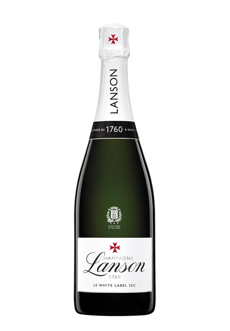 Rượu vang nổ Lanson White Label cao cấp